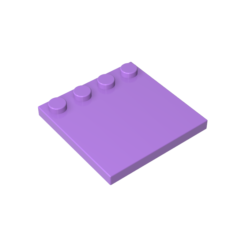 Plaques spéciales 4 x 4 avec goujons sur un bord [Lisse]-MyGobricksFr