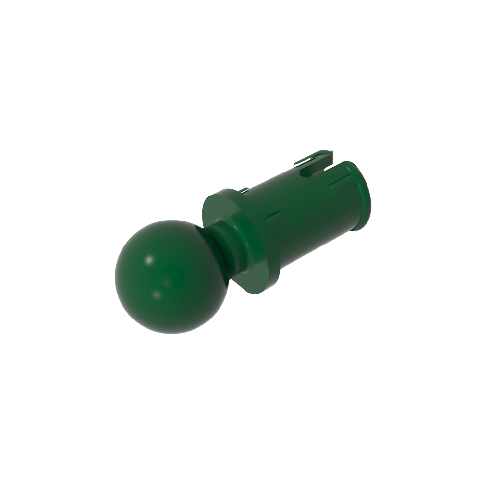Axe Technic avec rainures de friction longitudinales et boule de remorquage-MyGobricksFr