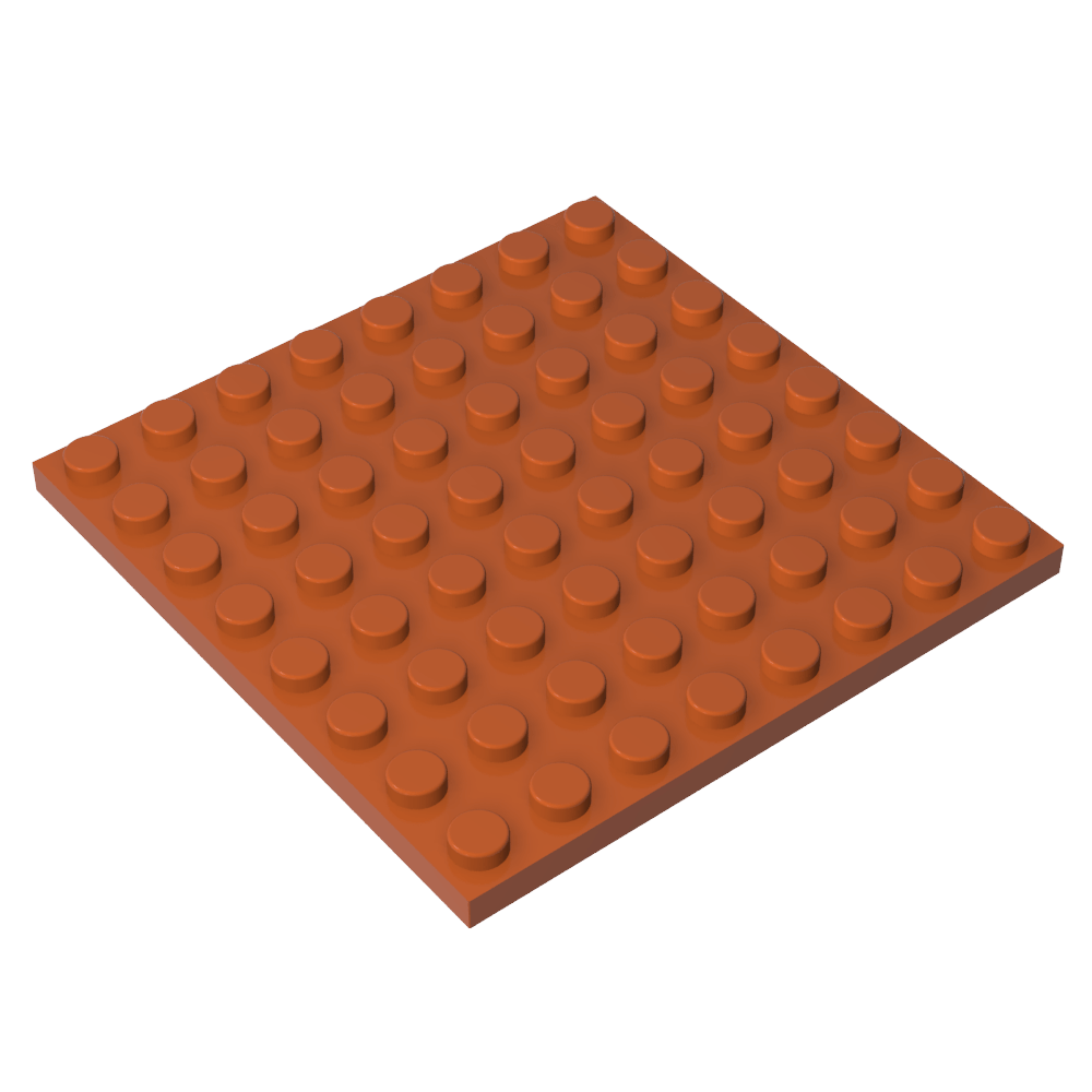 Assiette 8 x 8-MyGobricksFr
