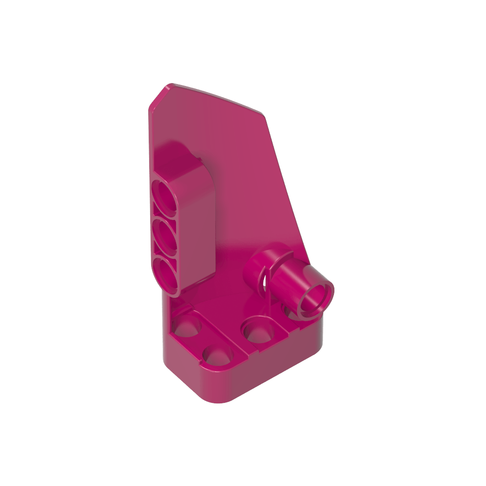 Carénage de panneau Technic n° 3 Petit Lisse Long, Côté A-MyGobricksFr