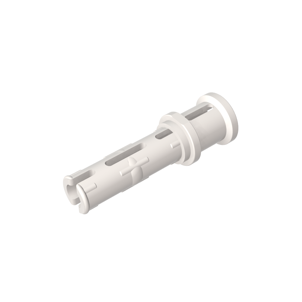 Axe Technic long avec crêtes de friction longitudinales et bague d'arrêt [crête près du bord]-MyGobricksFr