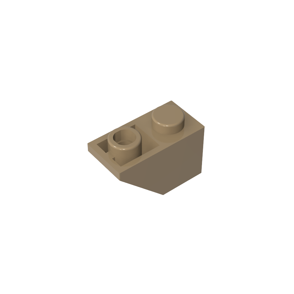 Pente inversée 45° 2 x 1-MyGobricksFr