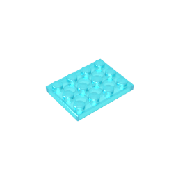 Assiette 3 x 4-MyGobricksFr