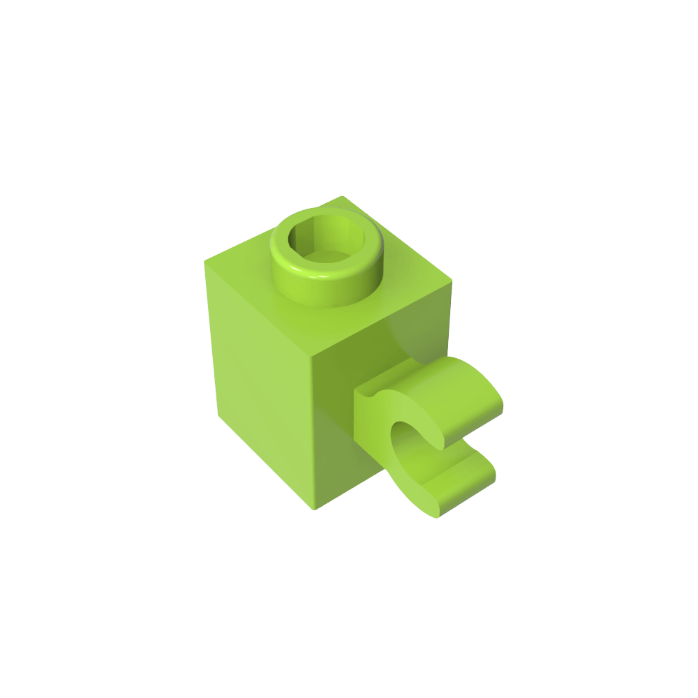 Brique spéciale 1 x 1 avec clip horizontal-MyGobricksFr