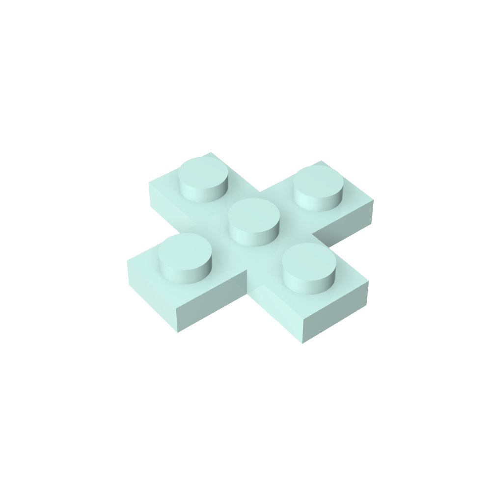 Plaque 3 x 3 Croix-MyGobricksFr