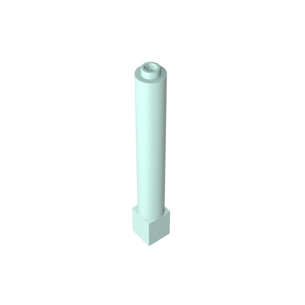 Support 1 x 1 x 6 Pilier solide-MyGobricksFr