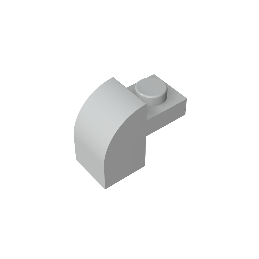 Brique incurvée 1 x 2 x 1 1/3 avec dessus incurvé-MyGobricksFr