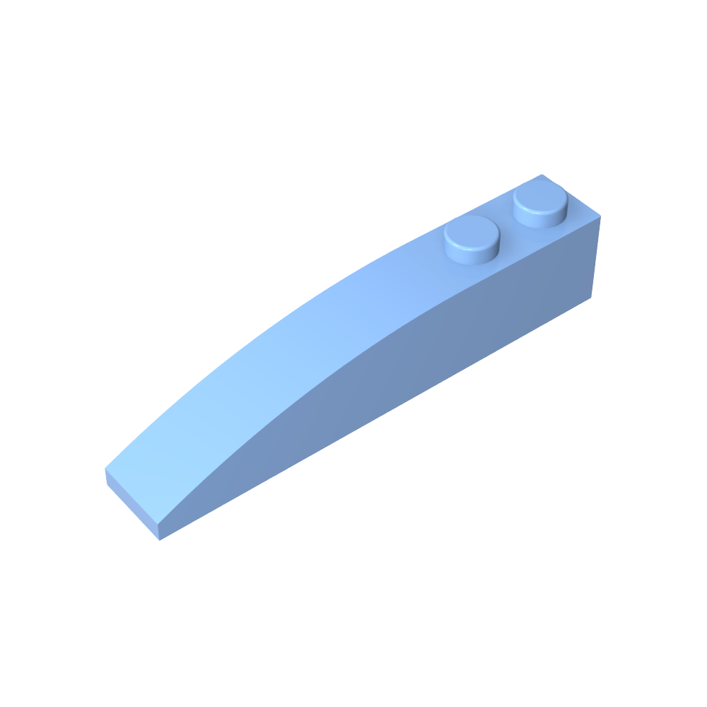 Brique incurvée 6 x 1-MyGobricksFr