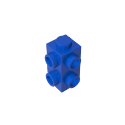 Brique 1 x 1 x 2 avec des pointes en relief sur les deux faces-MyGobricksFr