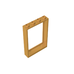 Fenêtre 1 x 4 x 5 (Type indéterminé)-MyGobricksFr
