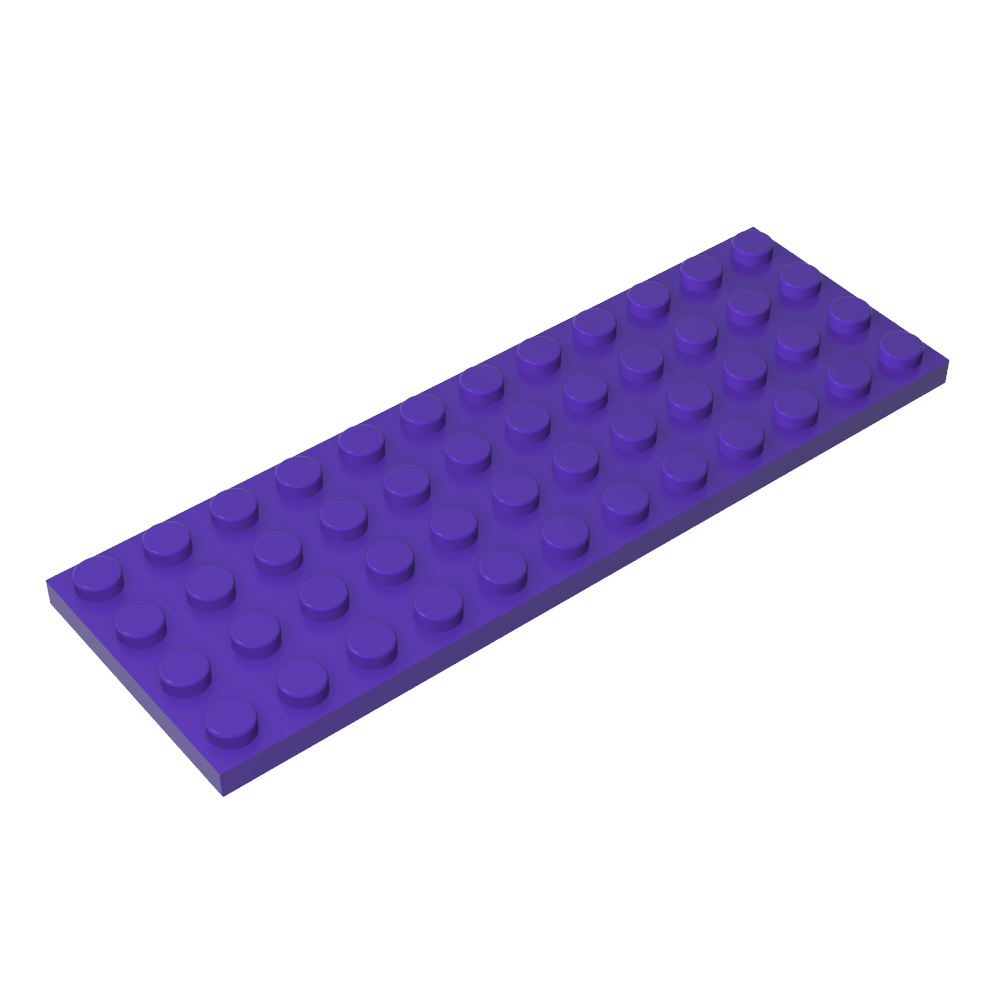 Assiette 4 x 12-MyGobricksFr