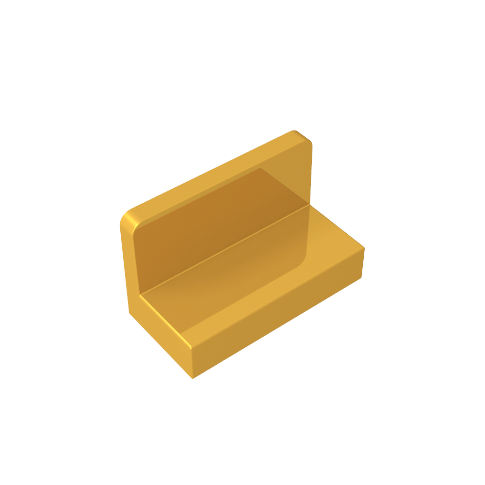 Panneau 1 x 2 x 1 [Coins carrés]-MyGobricksFr
