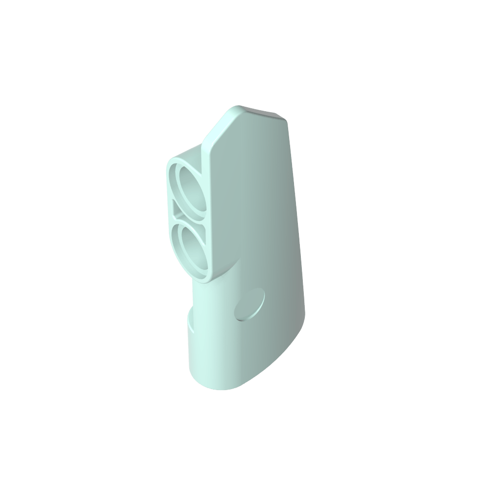 Carénage de panneau Technic n° 21 Très petit lisse, côté B-MyGobricksFr