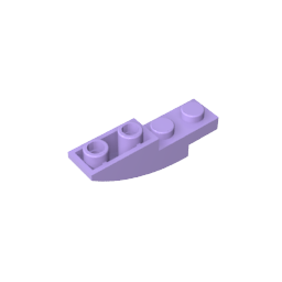 Pente Courbe 4 x 1 Inversée-MyGobricksFr