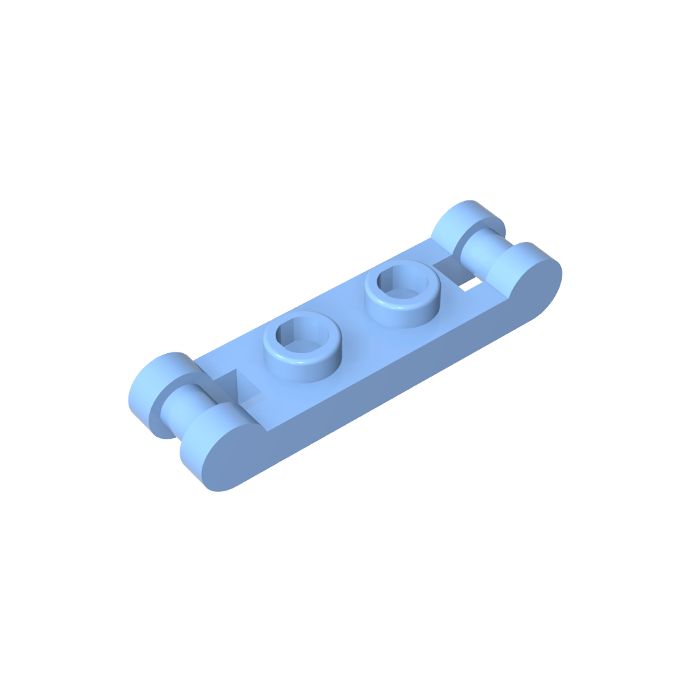 Assiette spéciale 1 x 2 avec poignées aux extrémités-MyGobricksFr