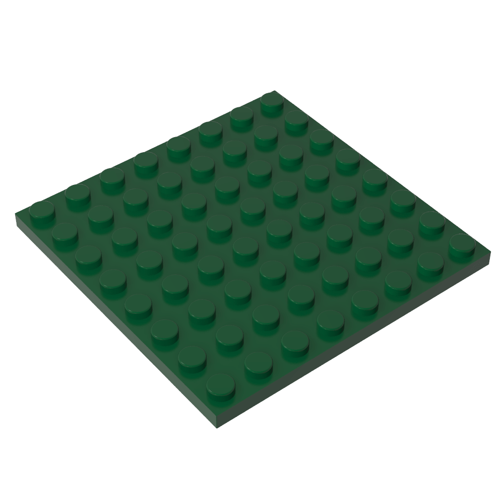 Assiette 8 x 8-MyGobricksFr
