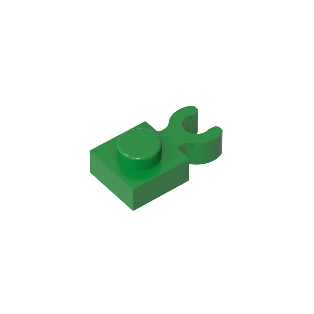 Plaque spéciale 1 x 1 avec clip vertical [Clip en U épais]-MyGobricksFr