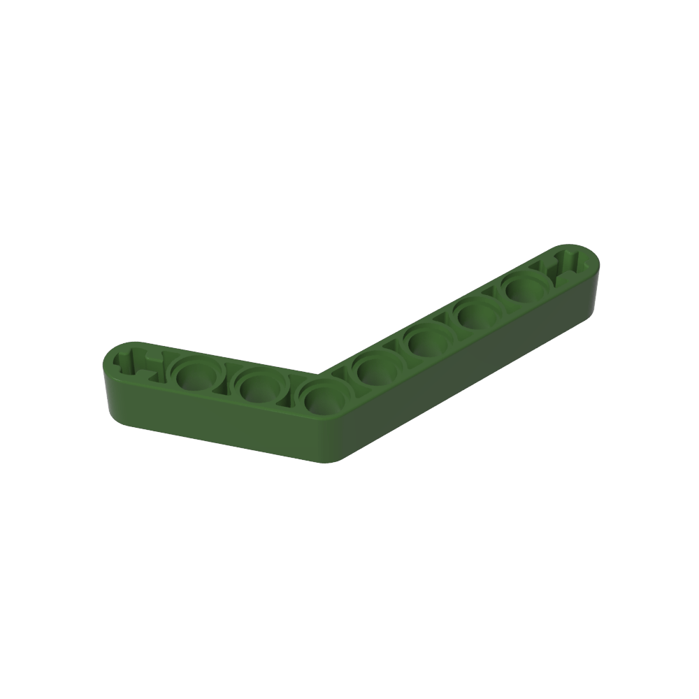 Poutre Technic 1 x 9 pliée (6 - 4) Épaisseur-MyGobricksFr