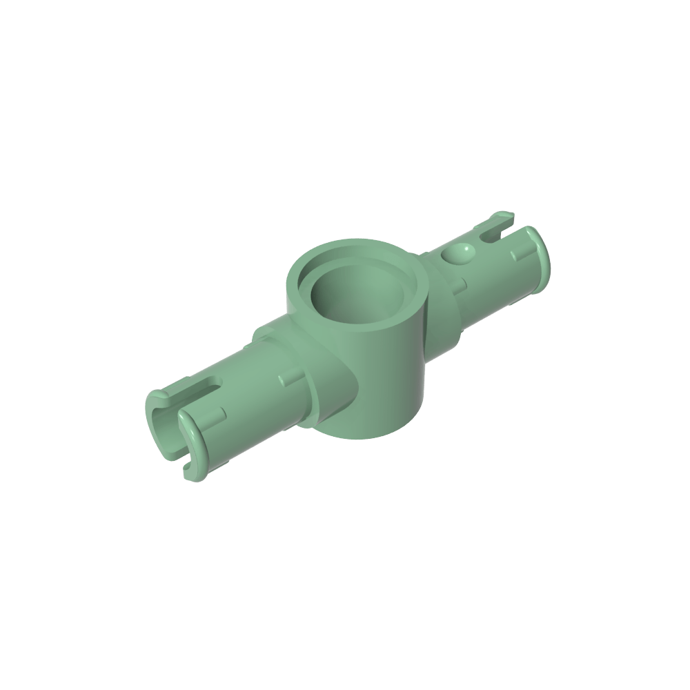 Connecteur Technic à 2 broches avec rainures de friction longitudinales [Grands trous carrés pour les broches]-MyGobricksFr