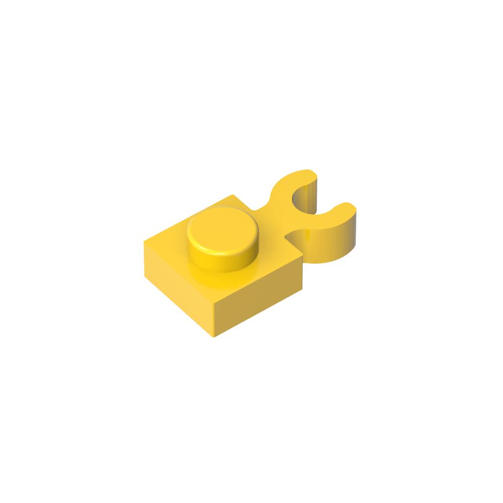 Plaque spéciale 1 x 1 avec clip vertical [Clip en U épais]-MyGobricksFr