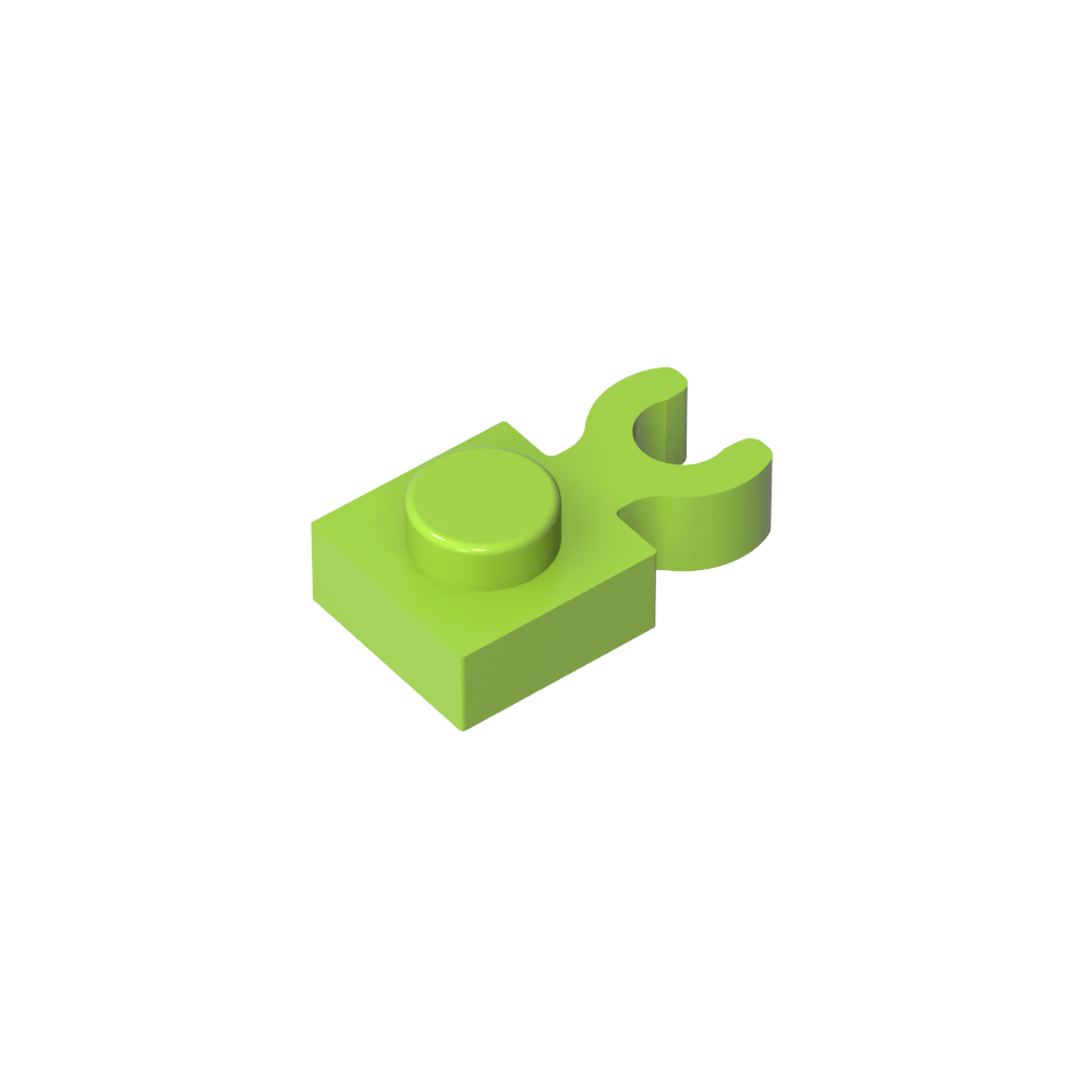 Plaque spéciale 1 x 1 avec clip vertical [Clip en U épais]-MyGobricksFr