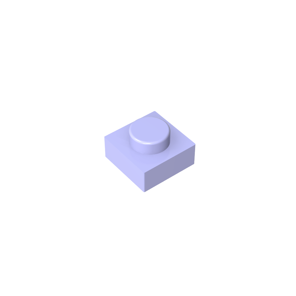 Plaque 1 x 1-MyGobricksFr
