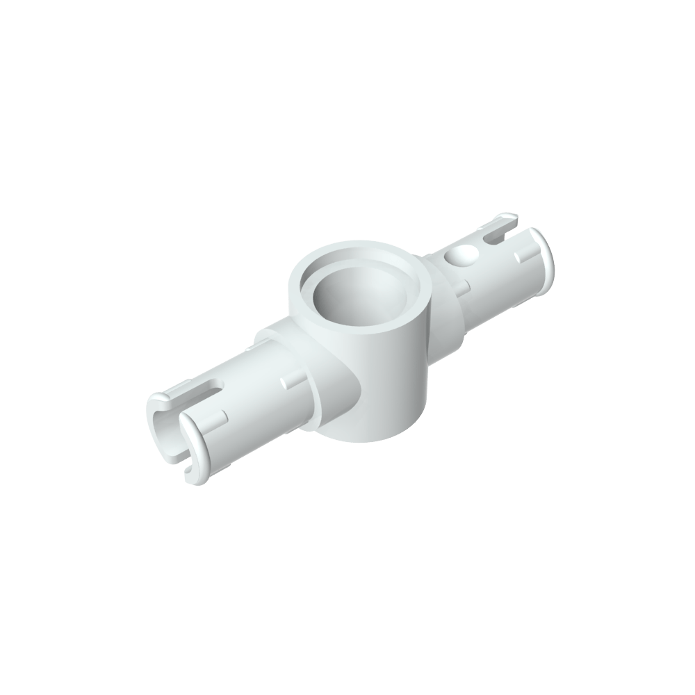 Connecteur Technic à 2 broches avec rainures de friction longitudinales [Grands trous carrés pour les broches]-MyGobricksFr