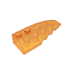 Coin incurvé 6 x 2 Droite-MyGobricksFr