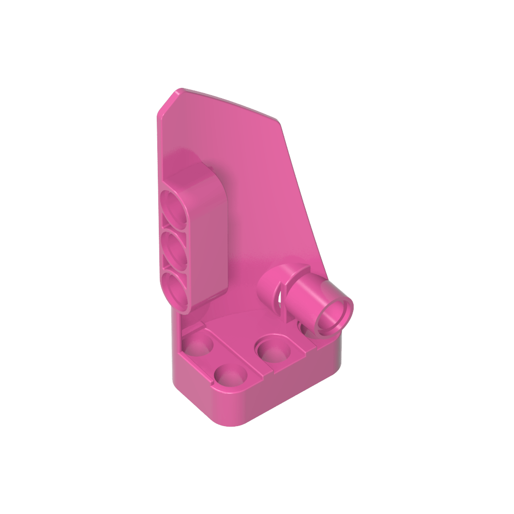 Carénage de panneau Technic n° 3 Petit Lisse Long, Côté A-MyGobricksFr