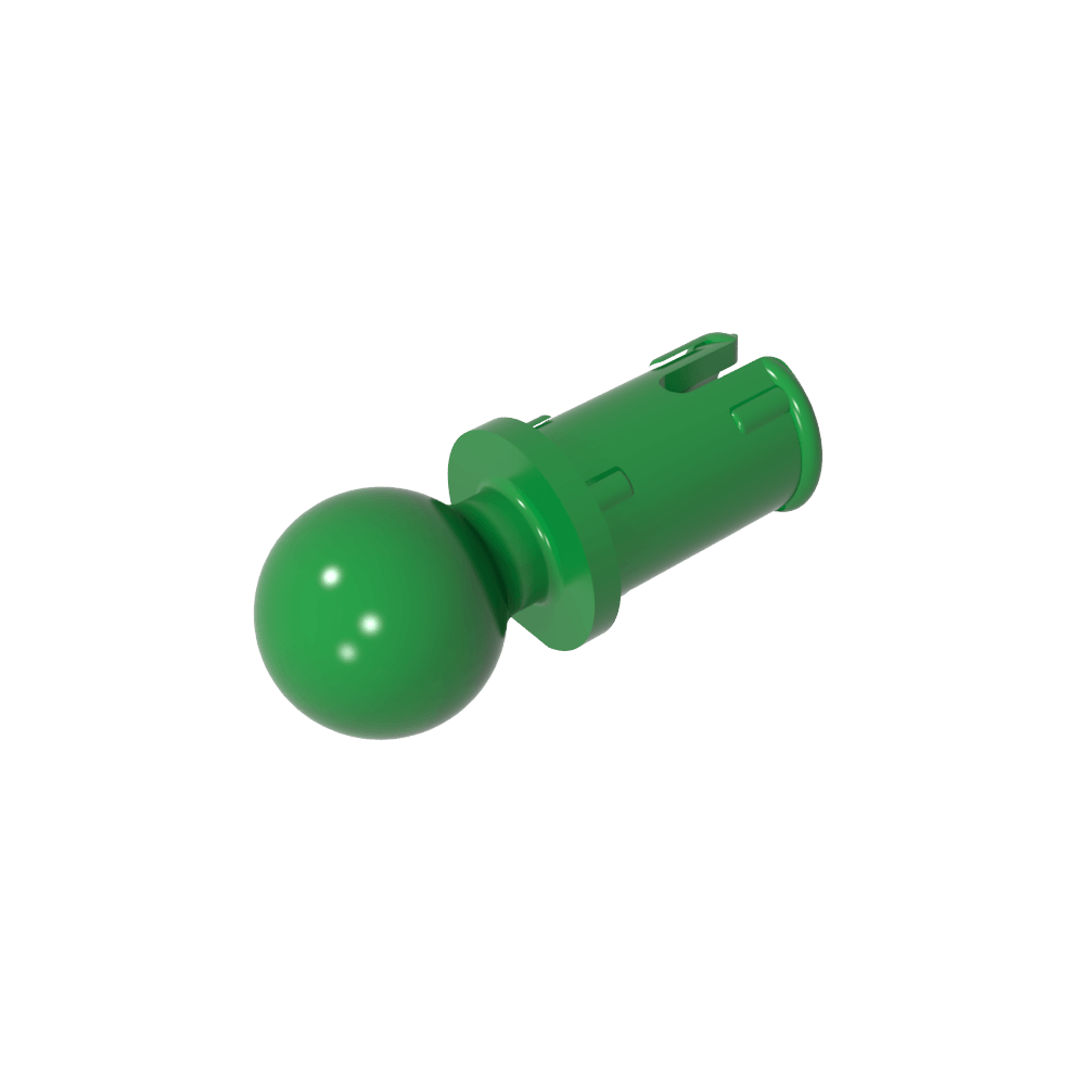 Axe Technic avec rainures de friction longitudinales et boule de remorquage-MyGobricksFr