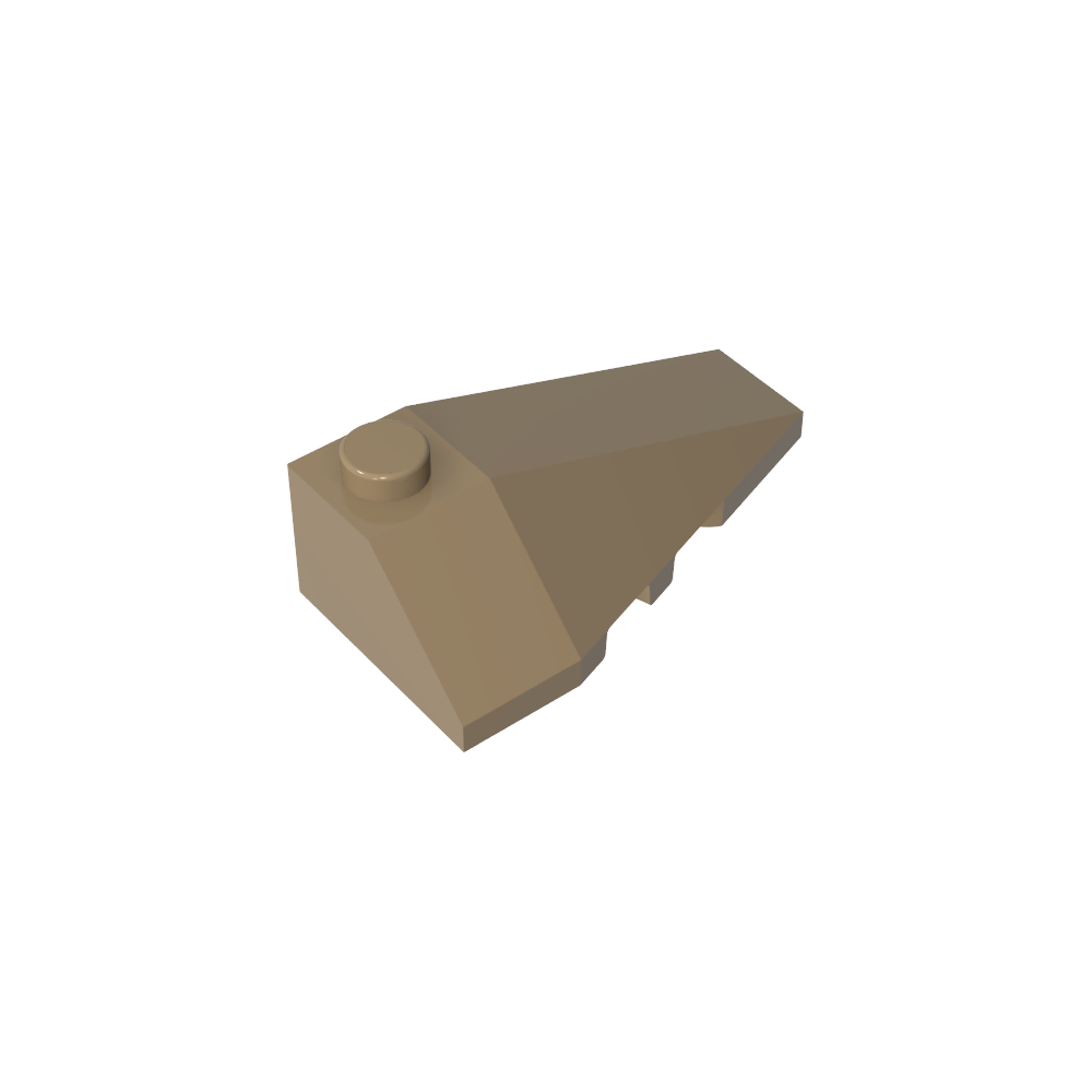 Coin incliné 4 x 2 Triple droite-MyGobricksFr