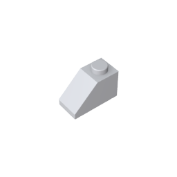 Pente 45° 2 x 1 avec goupille inférieure-MyGobricksFr