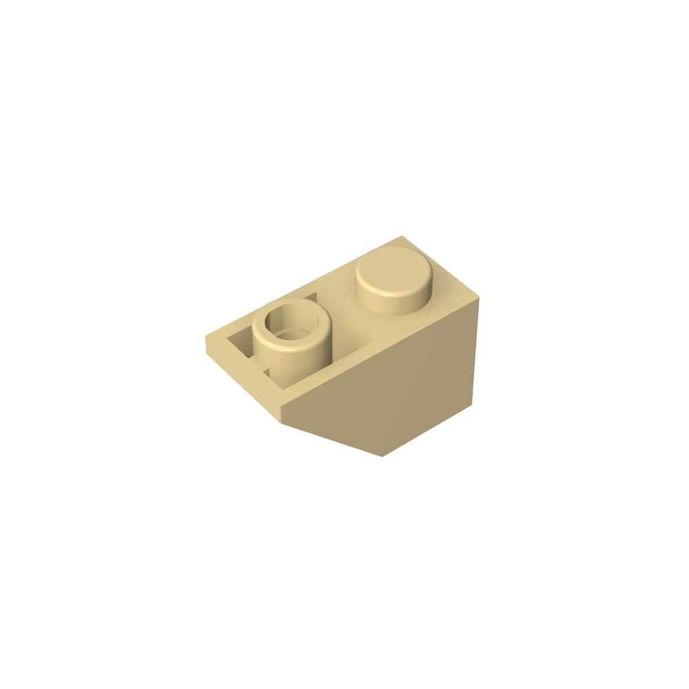 Pente inversée 45° 2 x 1-MyGobricksFr