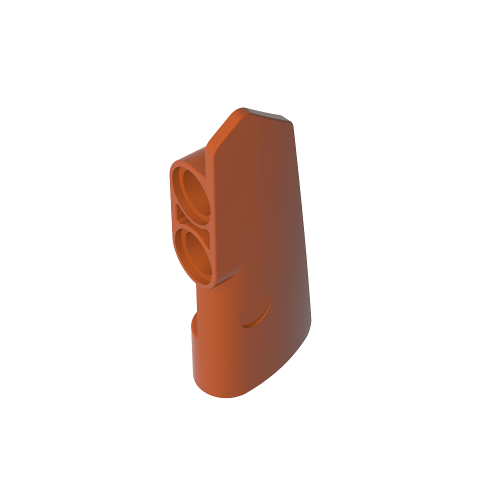 Carénage de panneau Technic n° 21 Très petit lisse, côté B-MyGobricksFr