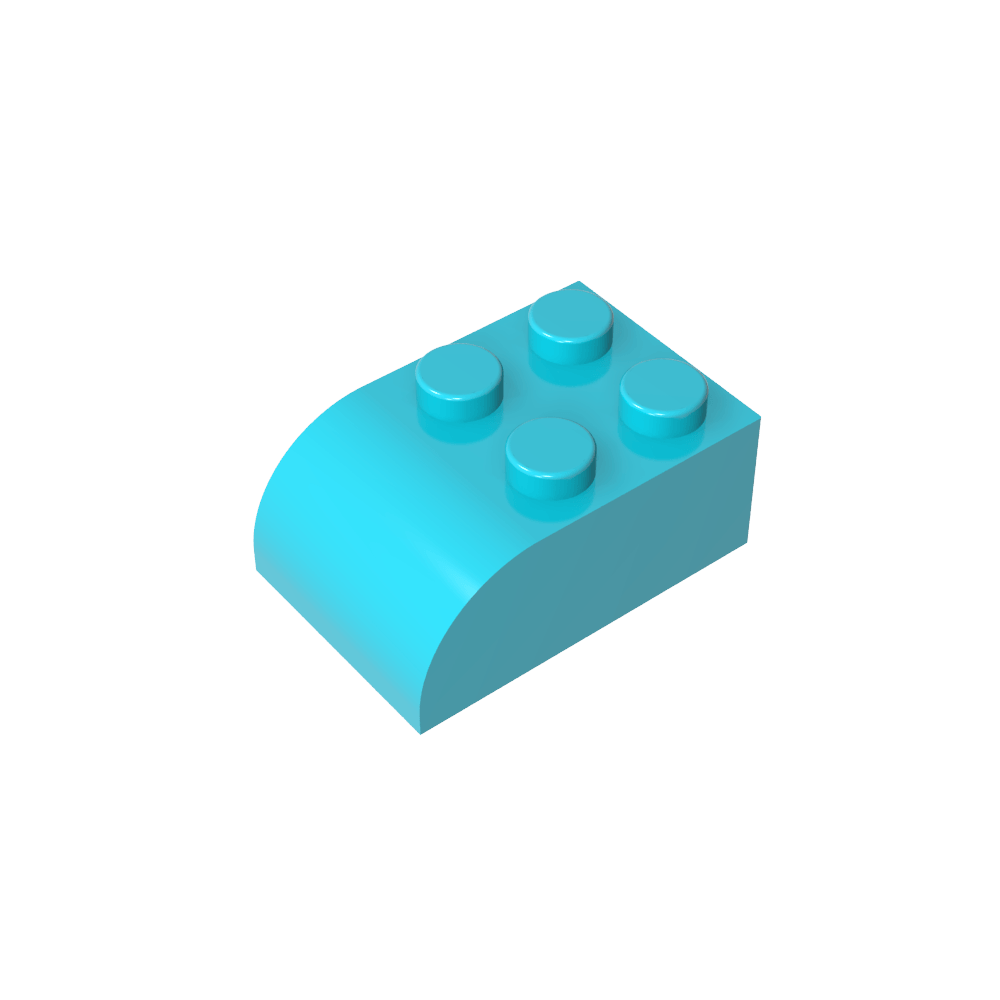 Brique incurvée 2 x 3 avec partie supérieure incurvée-MyGobricksFr