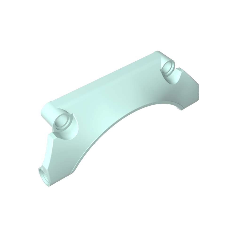 Garde-boue de voiture Technic en panneau arqué 3 x 9 x 2-MyGobricksFr