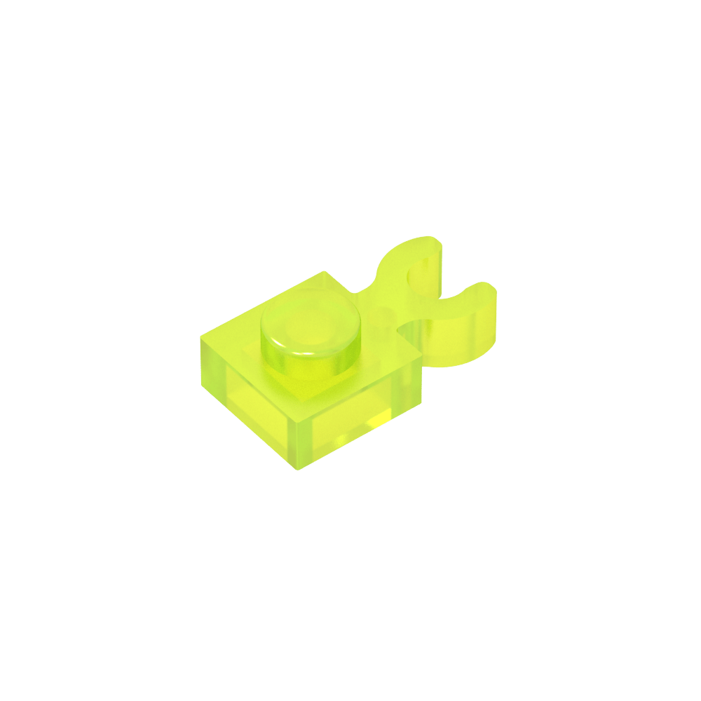 Plaque spéciale 1 x 1 avec clip vertical [Clip en U épais]-MyGobricksFr