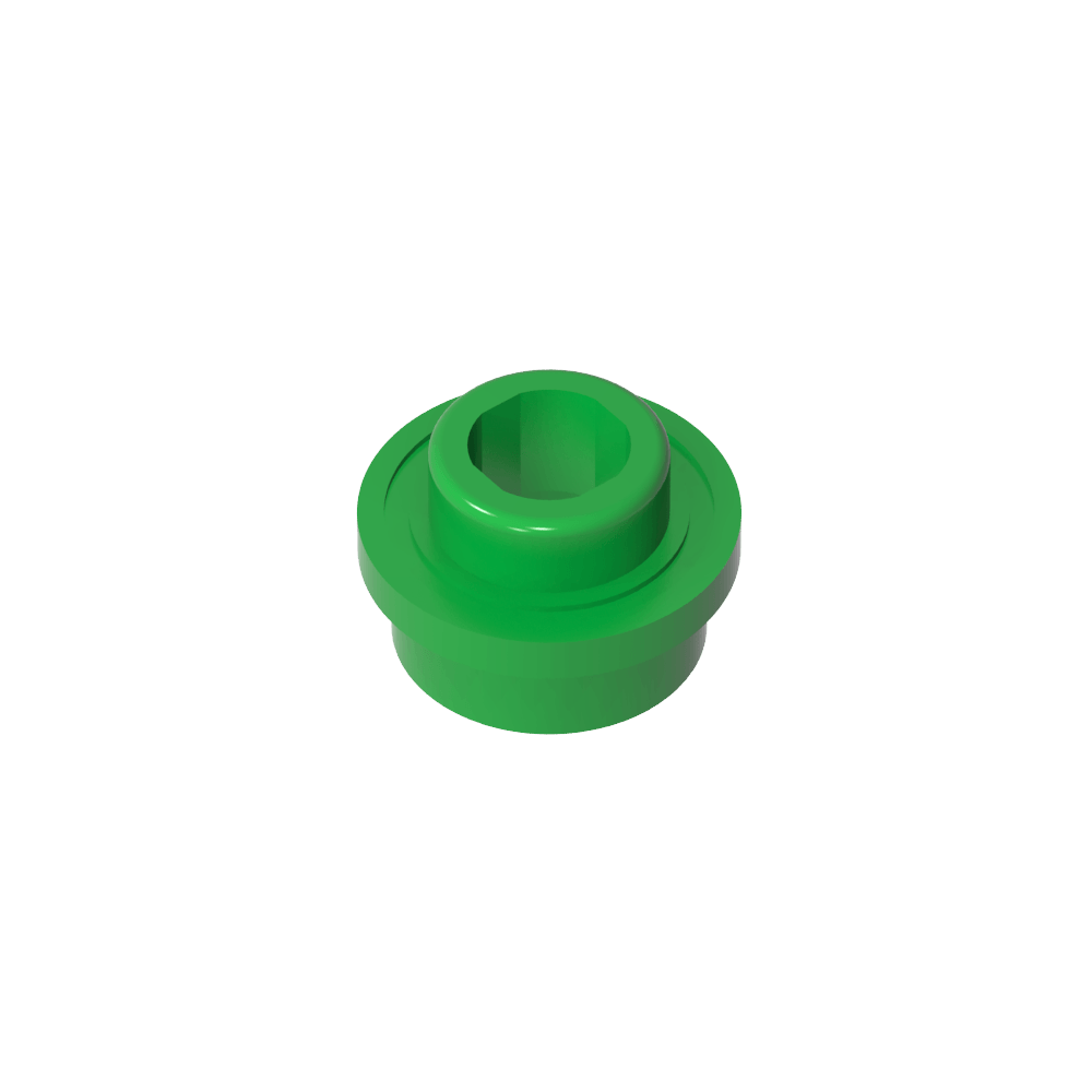 Plaque ronde 1 x 1 avec goujon ouvert-MyGobricksFr