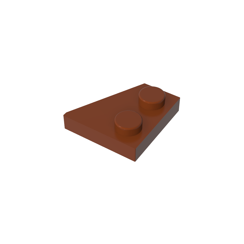 Plaque en coin 2 x 2 gauche-MyGobricksFr