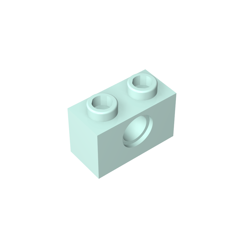 Brique technique 1 x 2 [1 trou]-MyGobricksFr