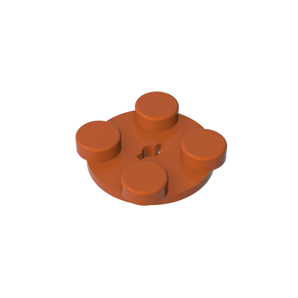 Plateau tournant 2 x 2 - Dessus-MyGobricksFr