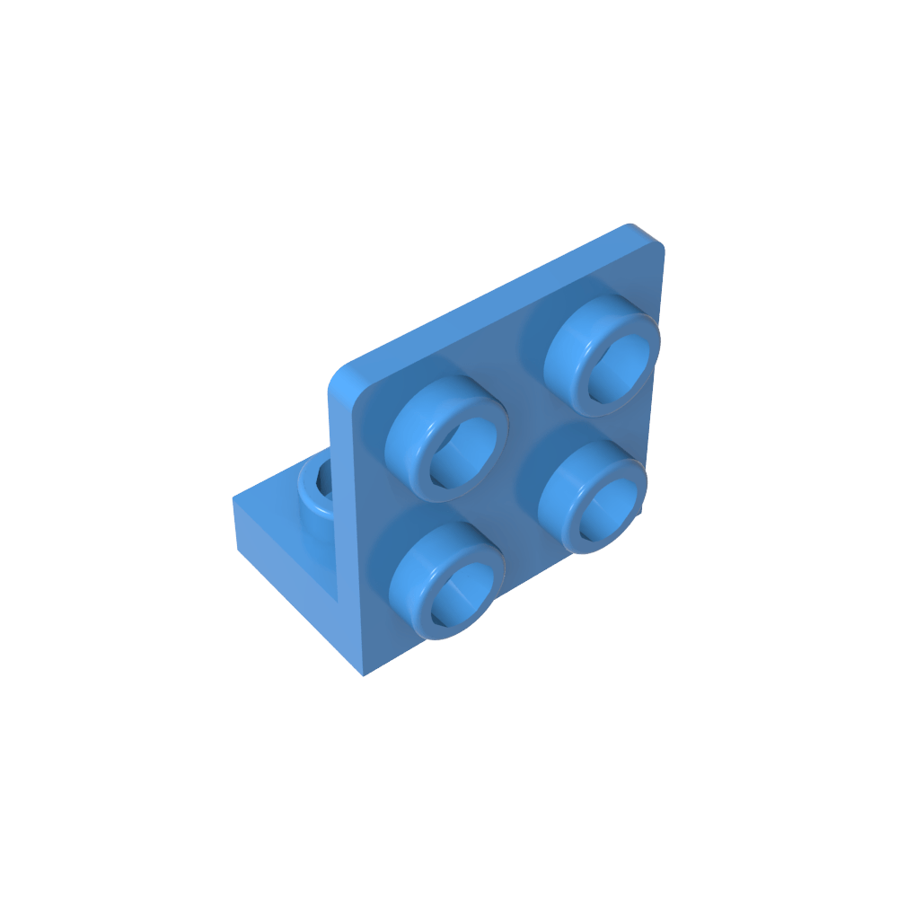 Support 1 x 2 - 2 x 2 inversé-MyGobricksFr