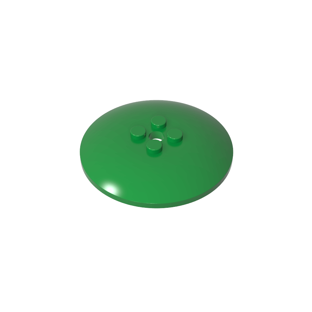 Antenne parabolique 6 x 6 inversée (radar) avec montants creux-MyGobricksFr