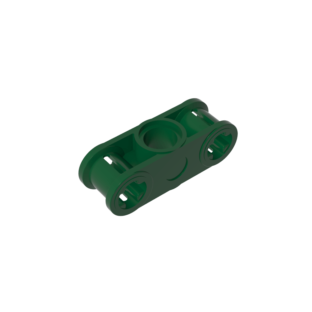 Axe et connecteur à broche Technic perpendiculaire 3L avec trou de broche central-MyGobricksFr