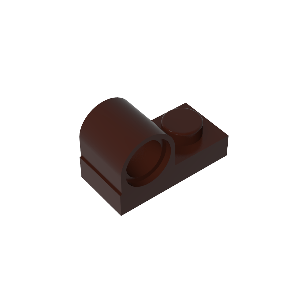 Plaque spéciale 1 x 2 avec trou pour goupille sur le dessus-MyGobricksFr
