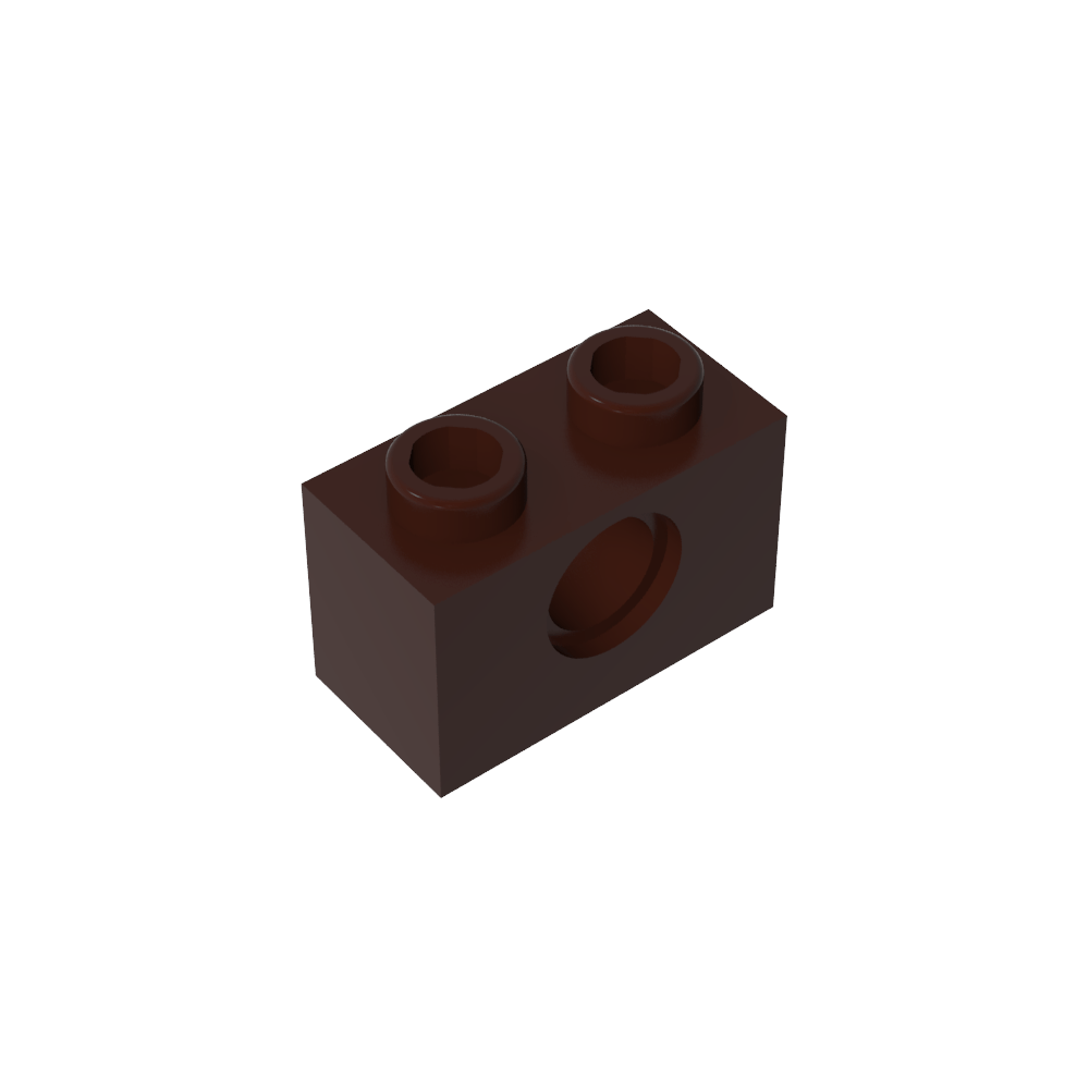 Brique technique 1 x 2 [1 trou]-MyGobricksFr
