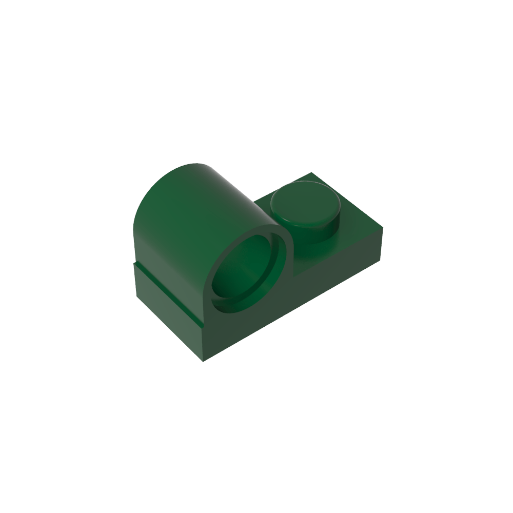 Plaque spéciale 1 x 2 avec trou pour goupille sur le dessus-MyGobricksFr