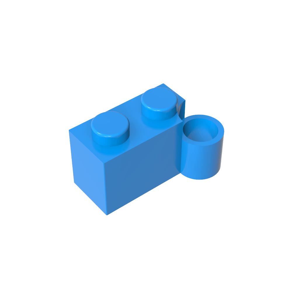 Brique charnière 1 x 4 [Inférieure]-MyGobricksFr