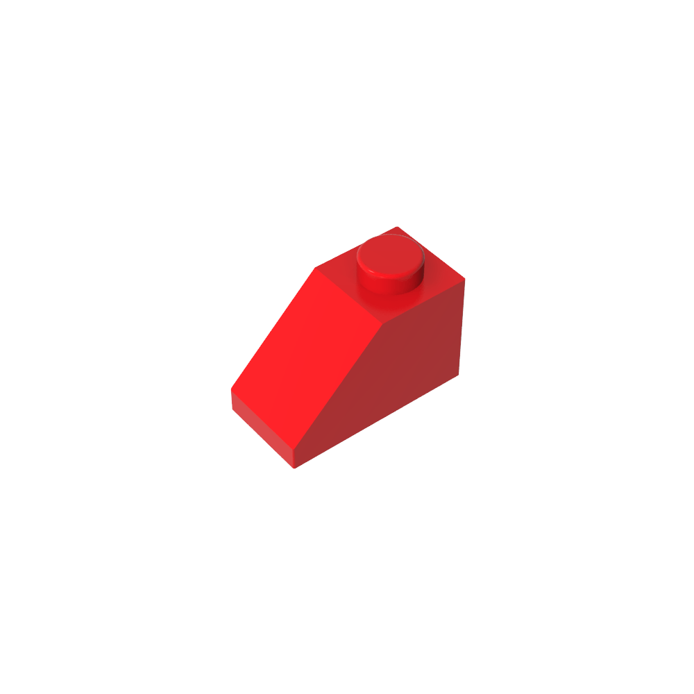 Pente 45° 2 x 1 avec goupille inférieure-MyGobricksFr