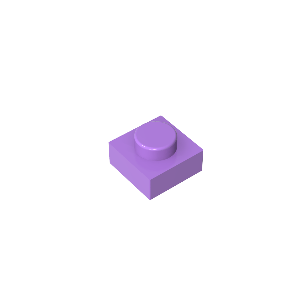 Plaque 1 x 1-MyGobricksFr